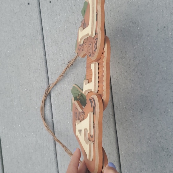 NWT Wooden Pumpkin and Gourd Fall Hanger Sign - Picture 5 of 10